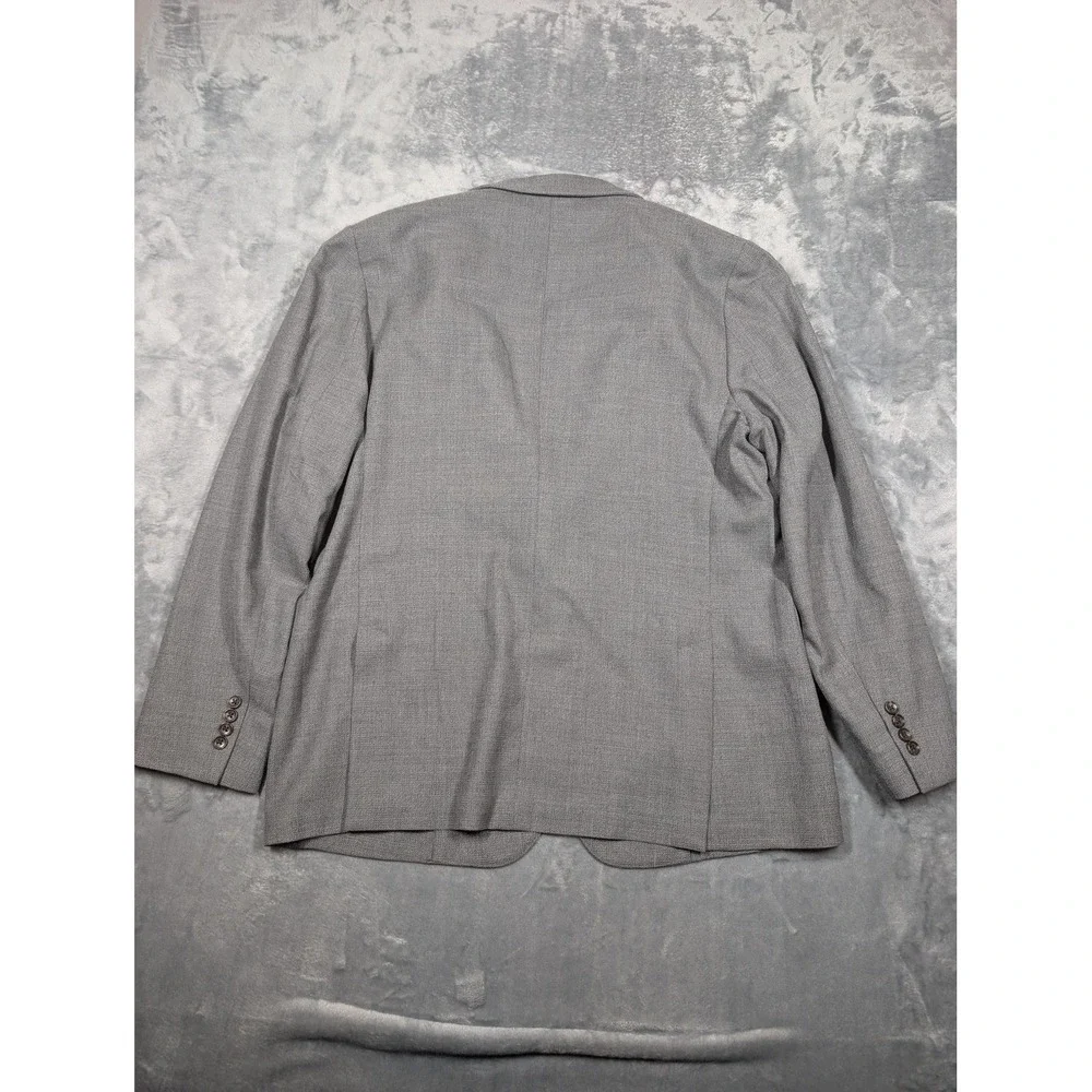 Bonobos Sport Coat Mens 48R Gray Italian Wool Slim Fit Marzotto Jacket